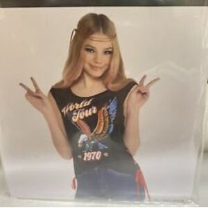 70s Vintage Disco Top - Black